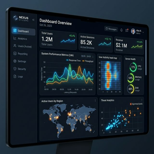 Modern Admin Dashboard